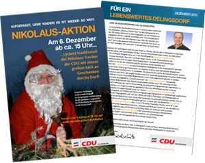 Flugblatt zur Nikolaus-Aktion