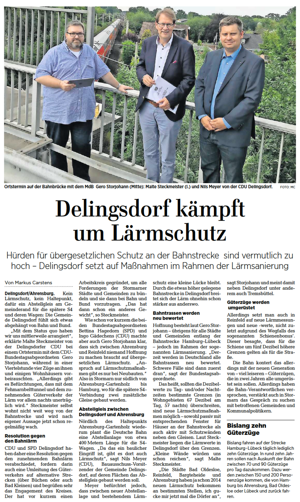 Artikel vom 23.07.2019 mit freundlicher Genehmigung der Lübecker Nachrichten