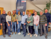 Vorstand und Gäste, vlnr: Torsten Köber (Kreistagsabgeordneter), Bettina Spechtmeyer-Högel (Kreistagsabgeordnete), Claus Christian Claussen (MdL), Nils Meyer (bisheriger Vorsitzender), Marion Schiefer (CDU-Kreisvorsitzende, MdL), Malte Steckmeister (Vorsitzender), Tanja Kammeyer (Beisittzerin), Sabine Buck (Mitgliederbeauftragte), Claus Martens (Stellvertreter), Wiebke Schmoock (Beisitzerin), Siegfried Fisch (Schatzmeister)