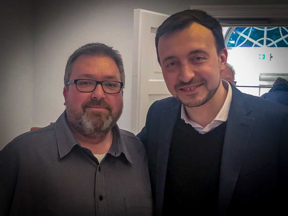 Unser Delingsdorfer Fraktionsvorsitzender Malte Steckmeister mit dem CDU-Generalsekretär Paul Ziemiak